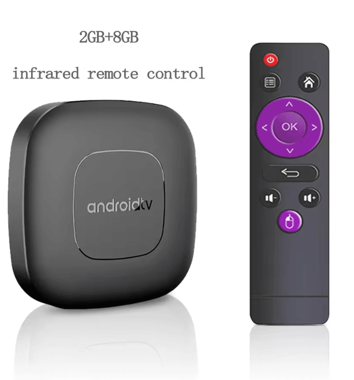 Android TV Box with Google Assistant and Dual Band WiFi for 4K Streaming