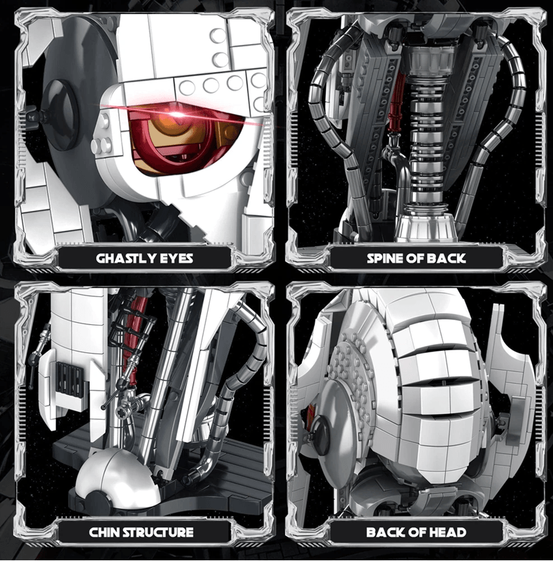 788 Piece General Grievous Helmet Building Block Set for Sta