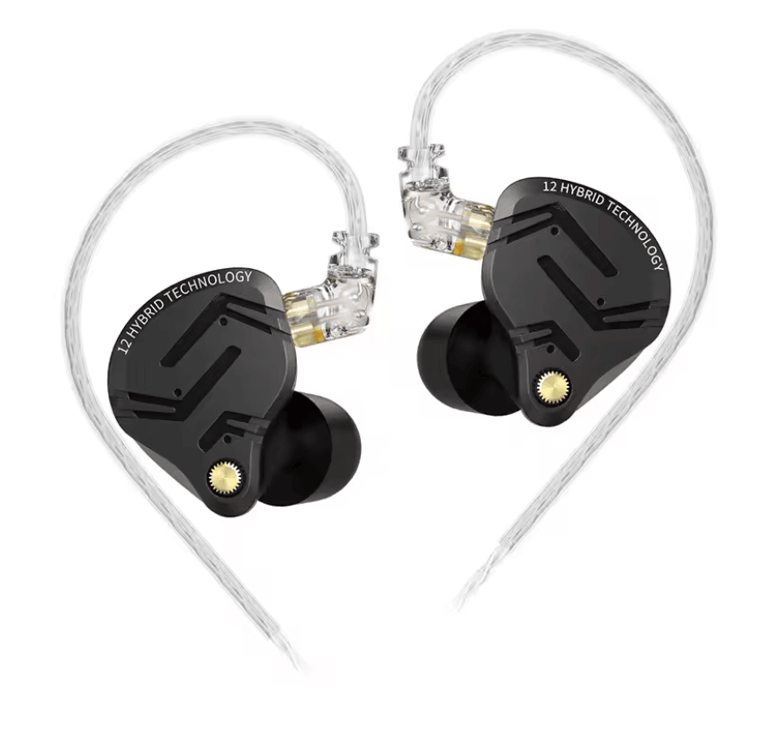 Lenovo KZ ZS12 Pro X Hybrid IEM - Tunable 1DD 5BA Metal Earphones