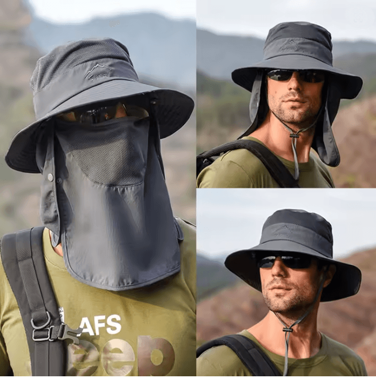 AquaShield Waterproof Wide Brim Boonie Bucket Hat | Inspire Uplift