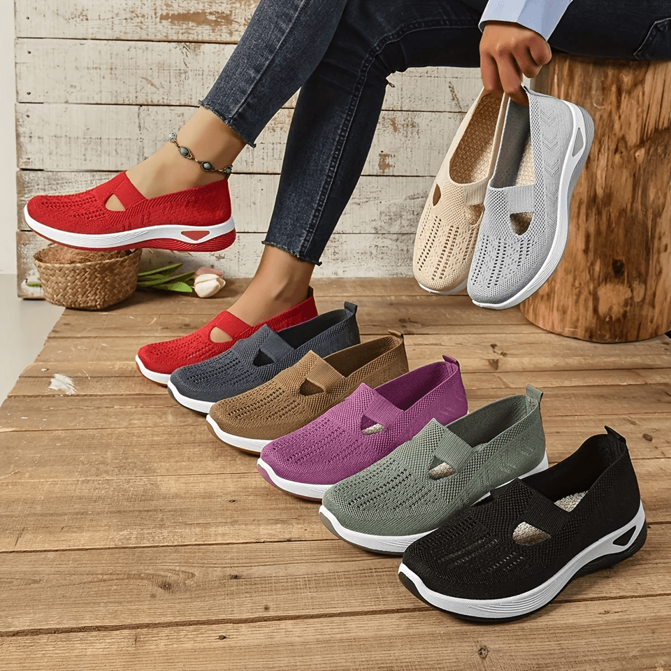 AirEase Women Breathable Mesh Walking Shoes | Inspire Uplift