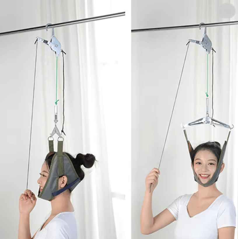 Adjustable Chiropractic Neck Traction Device Neck Corrector | Inspire ...