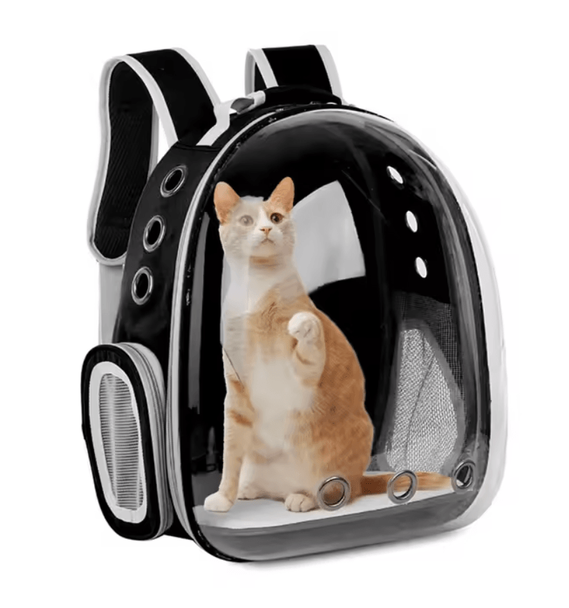 Portable Transparent Pet Backpack Space Capsule Carrier for Cats Dogs