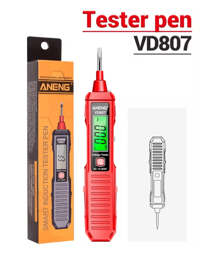 ANENG VD807 Smart Induction Voltage Tester Pen for Non Contact AC Detection