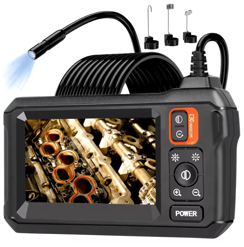 Invendoscope Sc40 Industrial Endoscope with 4.3 Inch Screen Waterproof HD Insp | Inspire ...
