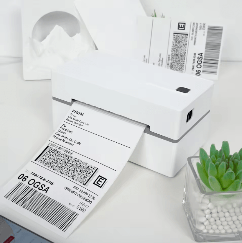 Portable Thermal Label Printer 300DPI Wireless Bluetooth USB | Inspire ...