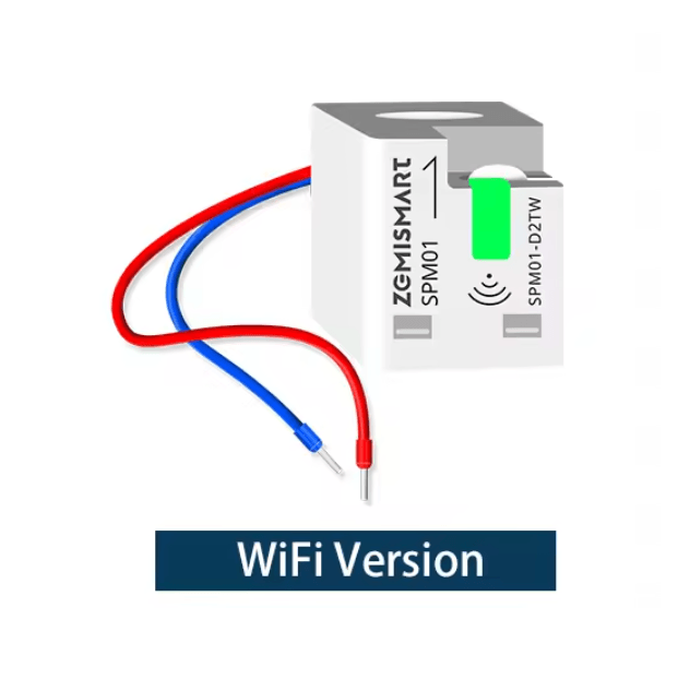 Zemismart Smart Energy Meter with Zigbee and WiFi Real Time Power Monitor