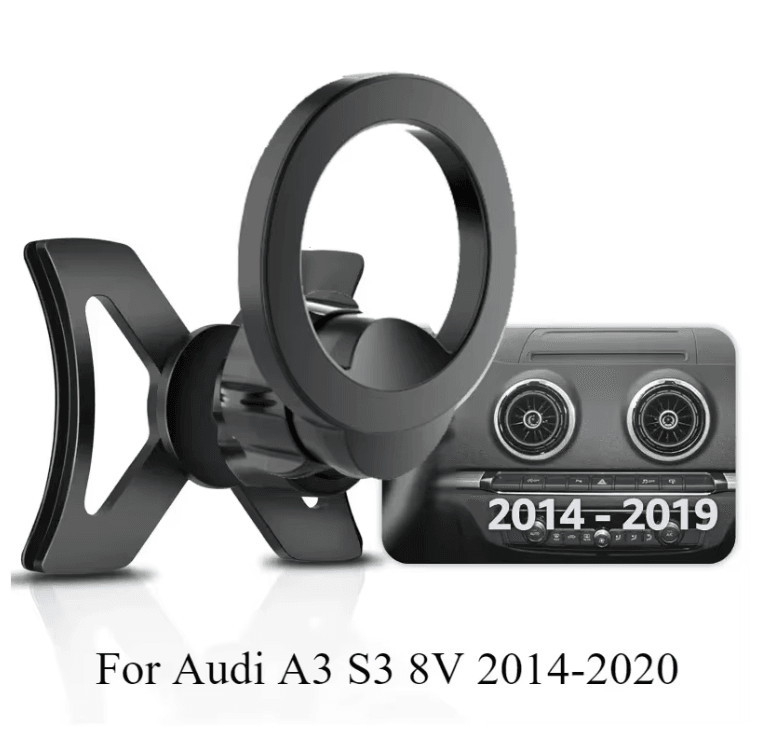 Magnetic Phone Holder for Audi A3 S3 8V Air Vent Mount with Magsafe Support