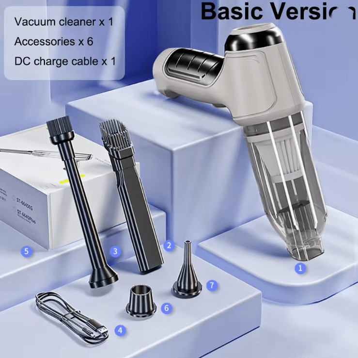 Wireless Car Vacuum Cleaner Portable High Power Handheld