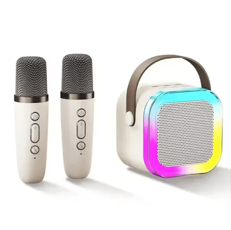 Portable Bluetooth Speaker Karaoke Machine with Microphone