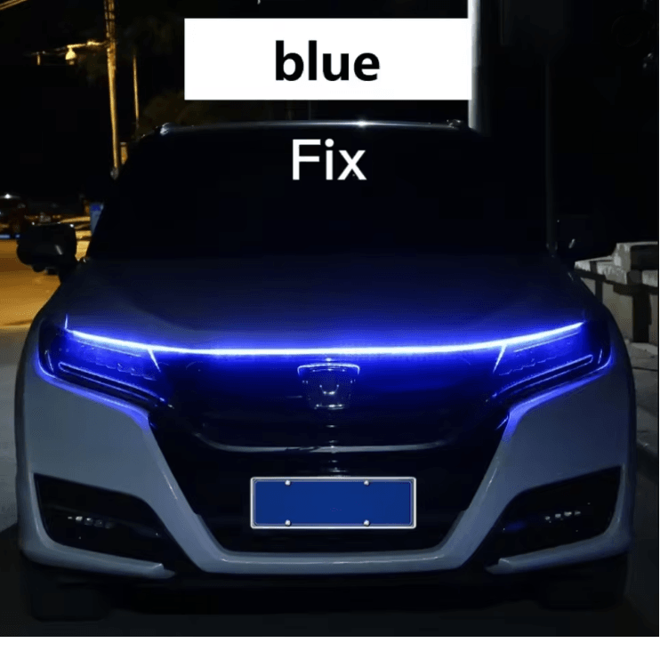 LED Daytime Running Light Car Hood Decorative Ambient Strip