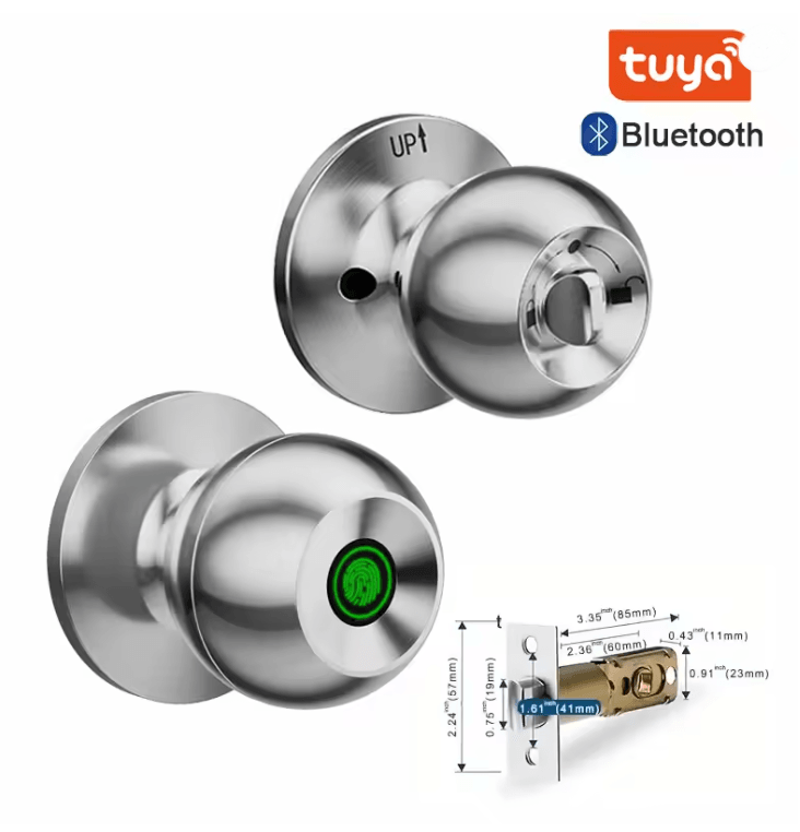 SafeAccess Tuya Fingerprint Smart Door Lock