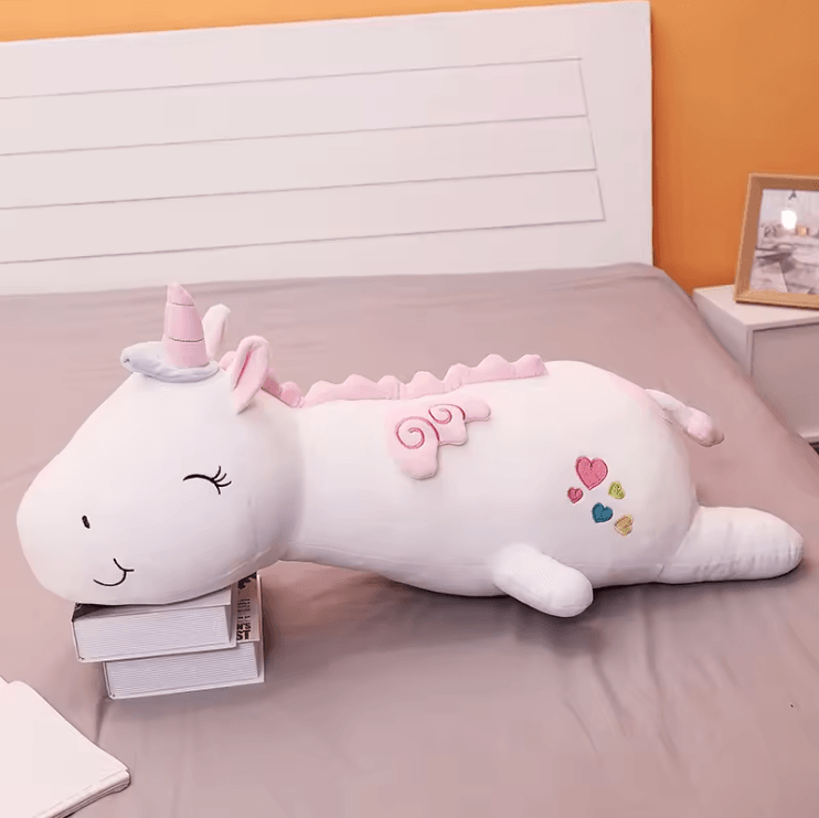 120 cm Glowing LED Unicorn Plush Pillow Toy for Kids Gifts
