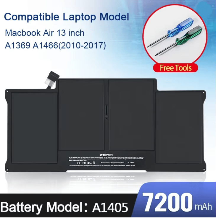 PowerCore Laptop Battery for MacBook Air A1375 / A1406