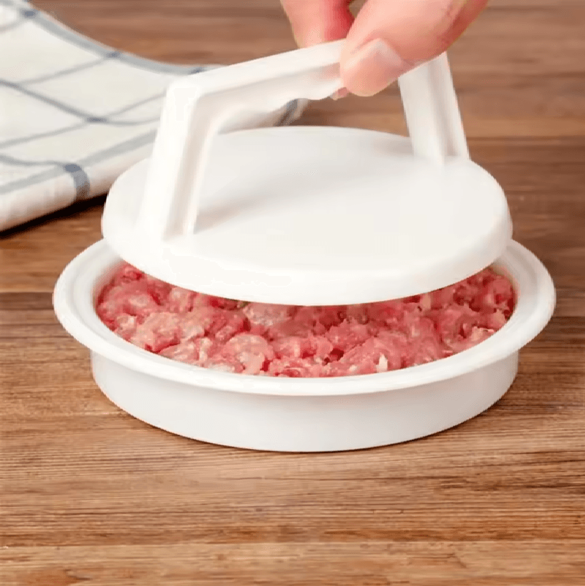 GrillEase Plastic Burger Press and Meat Mould
