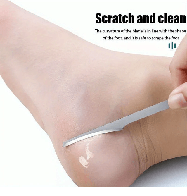 Foot Razor Installation FootCare Pro Pedicure Tool Kit – Callus Shaver Rasp File Set | Inspire ...