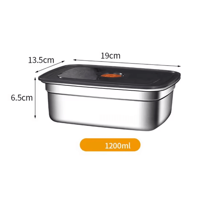 SteelMate Leak Proof Stainless Steel Lunch and Storage Box