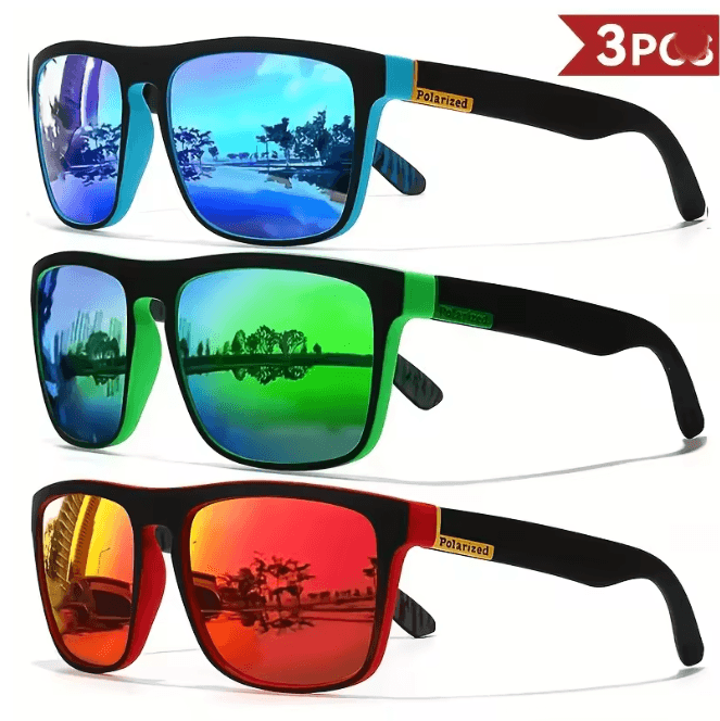 Vintage Square Polarized Sunglasses UV400