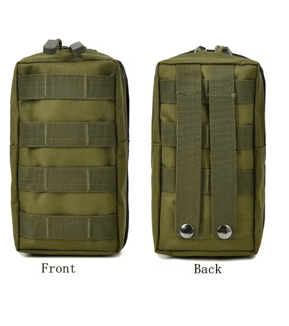 Military Tactical EDC Waist Pouch 600D Oxford Molle Gear Bag