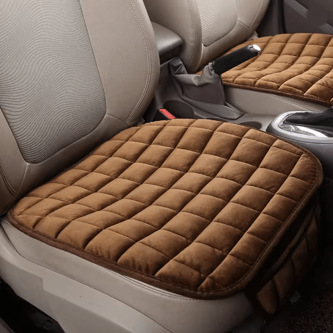 WarmRide Universal Winter Car Seat Cushion Anti Slip Breathable Seat Protector