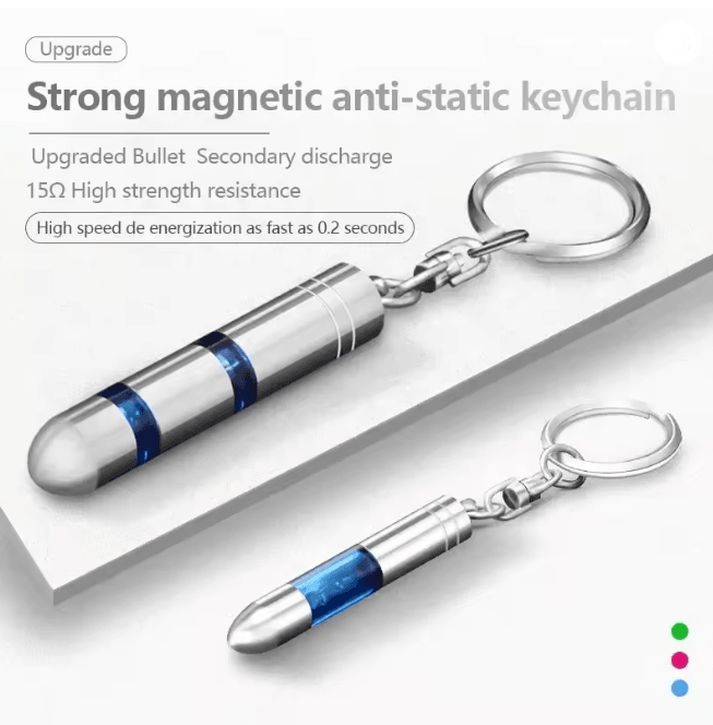 Static Key Chain StaticSafe Anti Static Keychain Car Static Eliminator Discha | Inspire ...