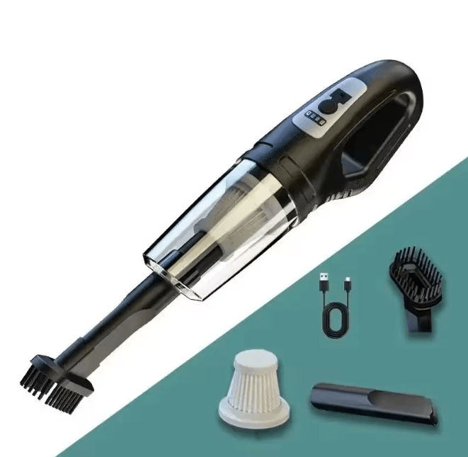 CleanJet 120W Cordless Car Vacuum Cleaner Portable Handheld Suction Cleaner