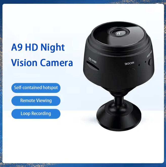 SecureMini Wireless WiFi Security Camera