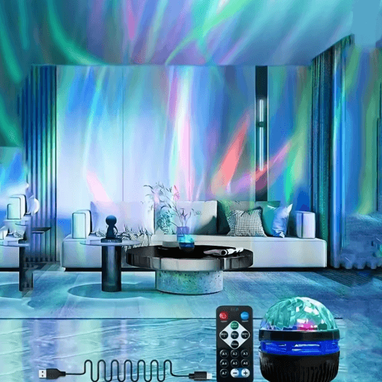 LED Starry Night Sky Projector Aurora Galaxy Light with Remote Control