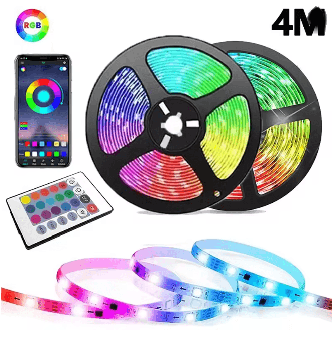 RGB LED Strip Light USB Bluetooth Color Changing Flexible Light Tape