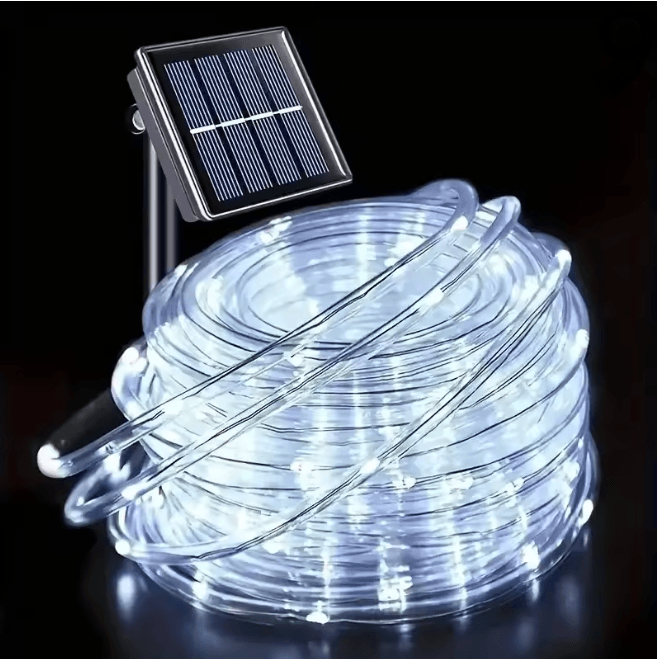 Solar Powered LED String Lights Outdoor Fairy Garden Decoration