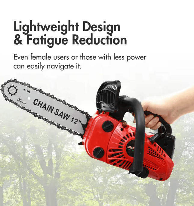 12 Inch Cordless Chainsaw Lightweight Portable Electric Wood Cutting Saw