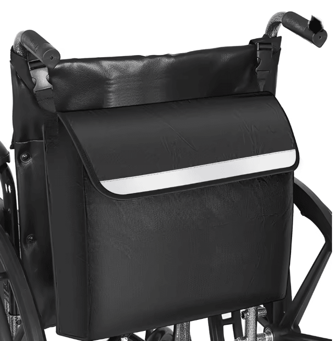 CareCarry Waterproof Wheelchair Bag Large Capacity Reflective Storage Pouch