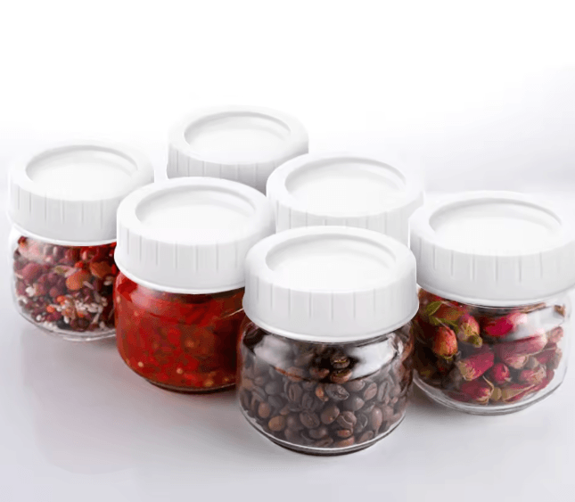 SealFresh Reusable Canning Lids 70mm Regular Mouth Leak Proof Jar Lids Set