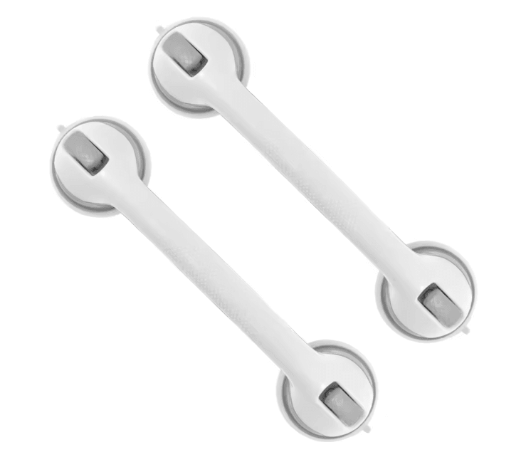 SafeGrip Suction Shower Grab Handles Non Slip Bathroom Safety Bars Set