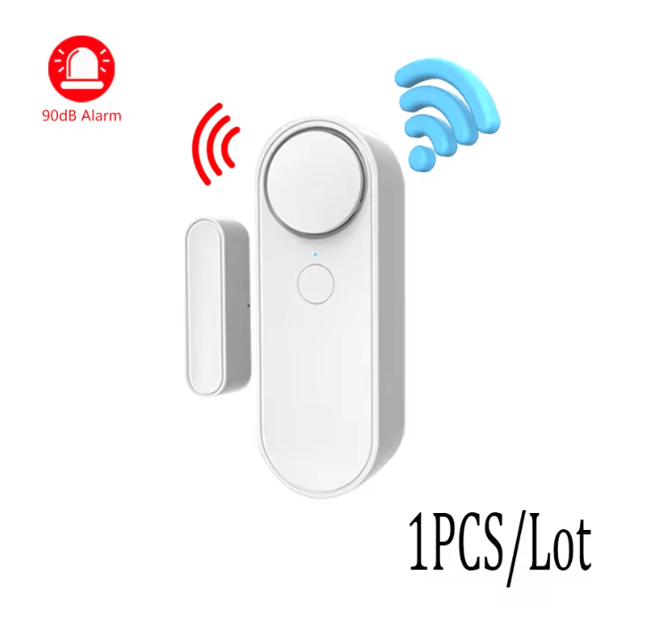 Tuya WIFI Door Window Sensor Alarm Smart Entry Security with Siren