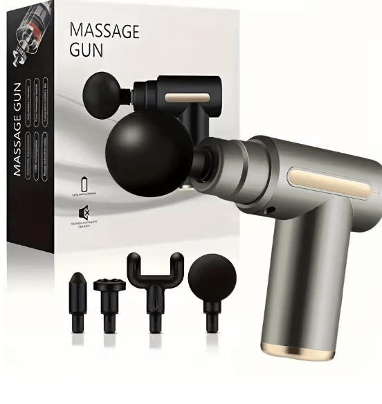 Mini Deep Tissue Massage Gun with Adjustable Speed for Full Body Relief