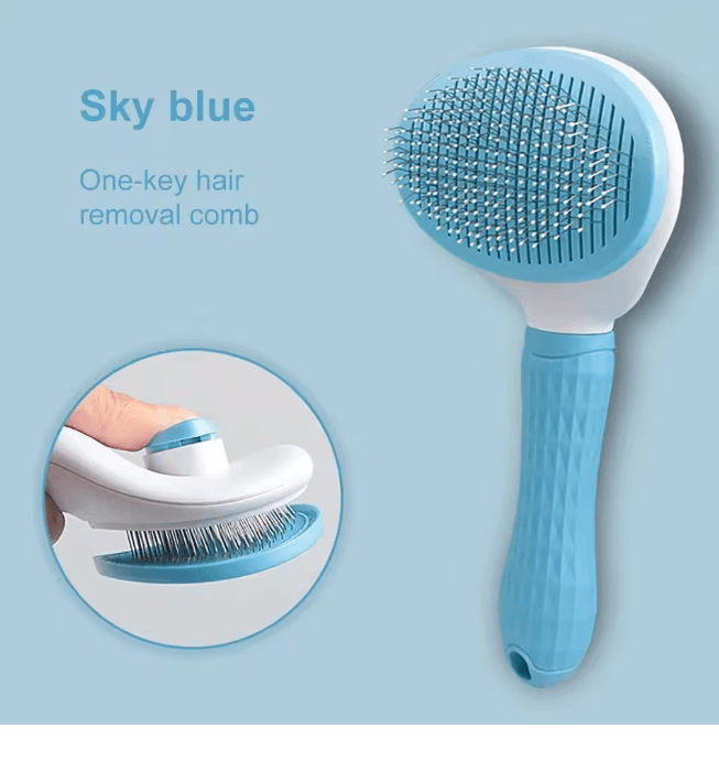 Dog Hair Remover Grooming Brush for Long Hair Dogs and Cats