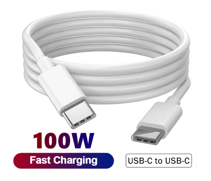 100W USB C to USB C Fast Charging Cable PD Type C Data Cable