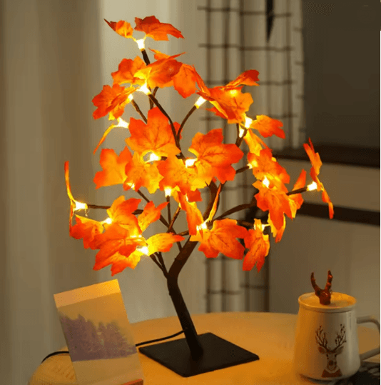 USB LED Rose Flower Table Lamp Romantic Fairy Night Light