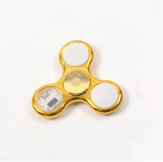 LED Light Up Fidget Spinner Glow in the Dark Stress Relief Toy