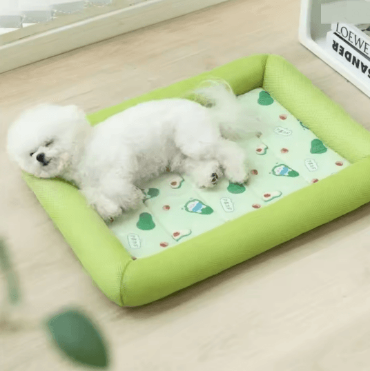 Cooling Dog Bed Mat for Summer Pet Comfort