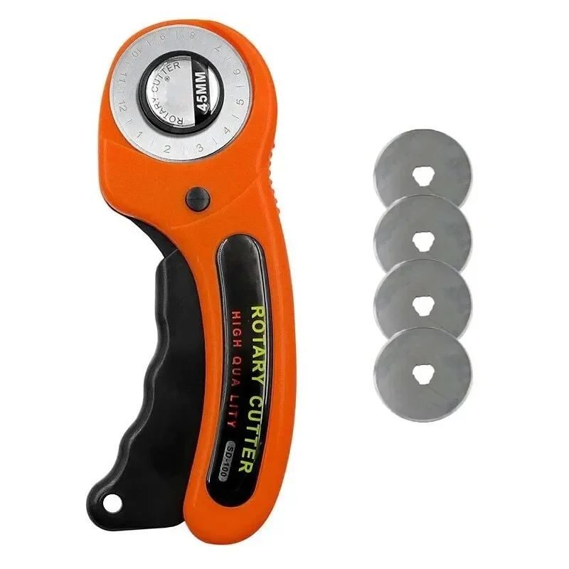 45mm Rotary Fabric Cutter Precision Quilting and Sewing Cutting Tool