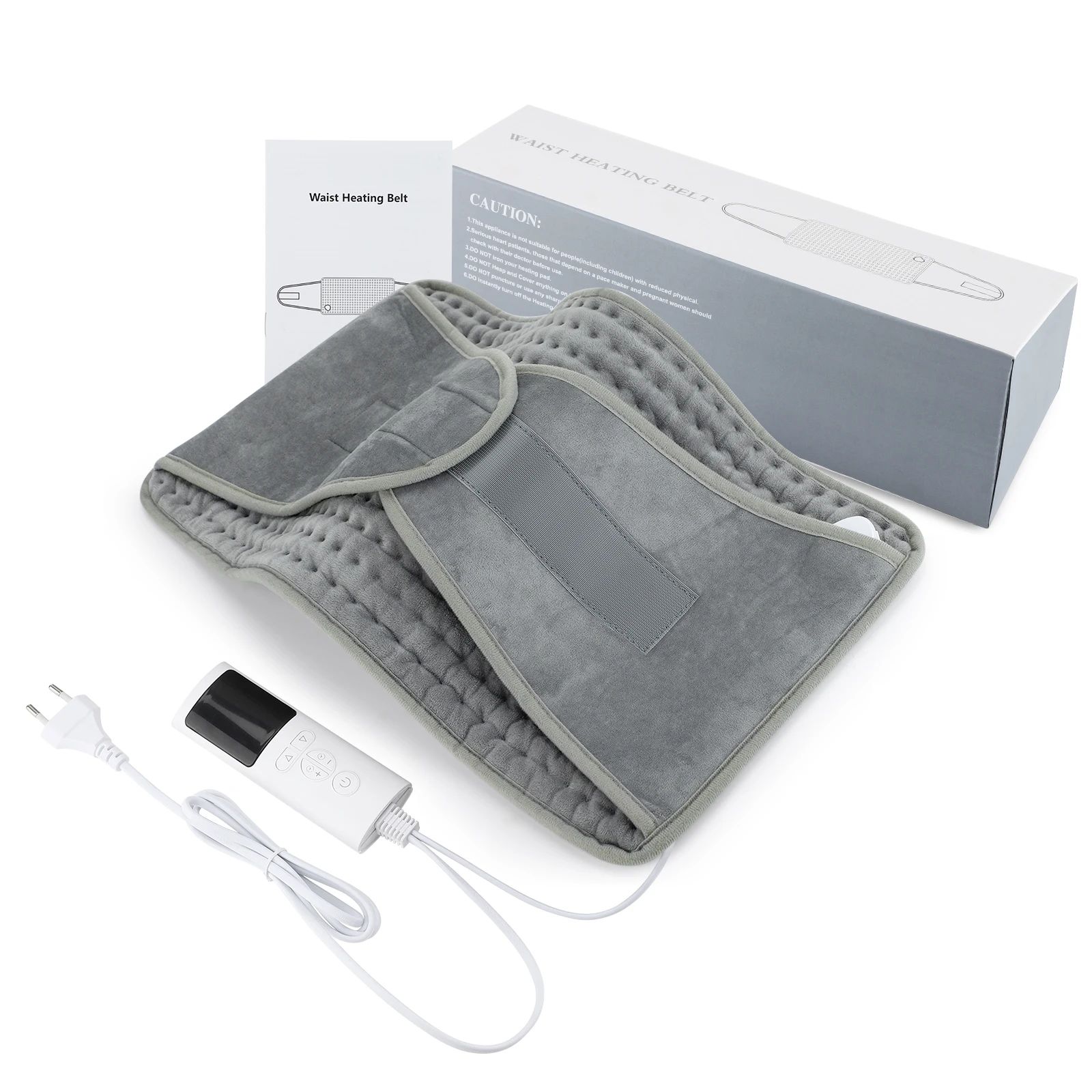 Electric Heating Pad for Back and Abdomen Warm Therapy Blanket for Pain Relief