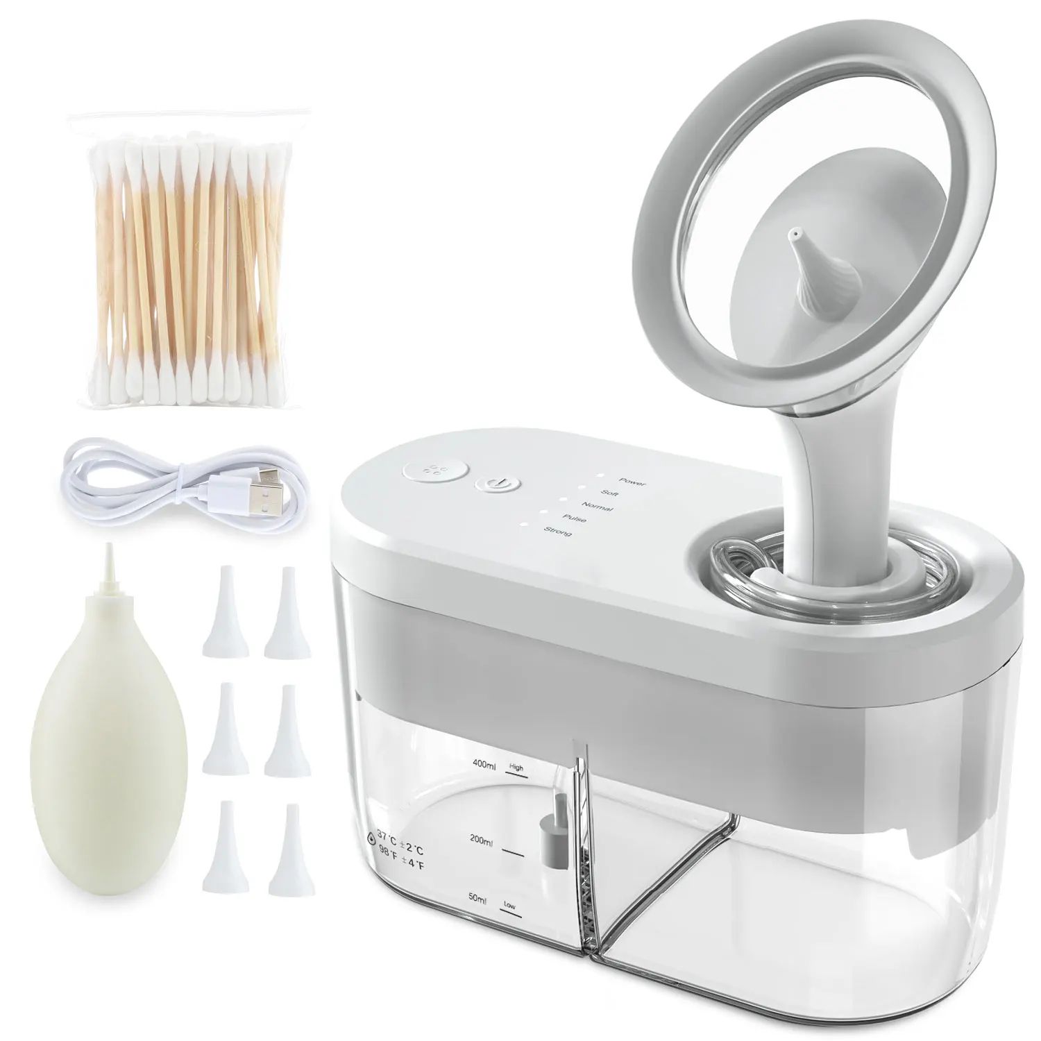 Electric Ear Cleaner Ear Wax Removal Kit Safe Ear Irrigation System