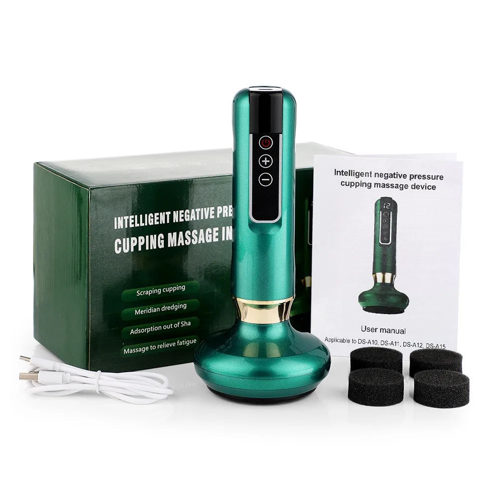 Smart Vacuum Cellulite Massager with Red Light Therapy and Heat