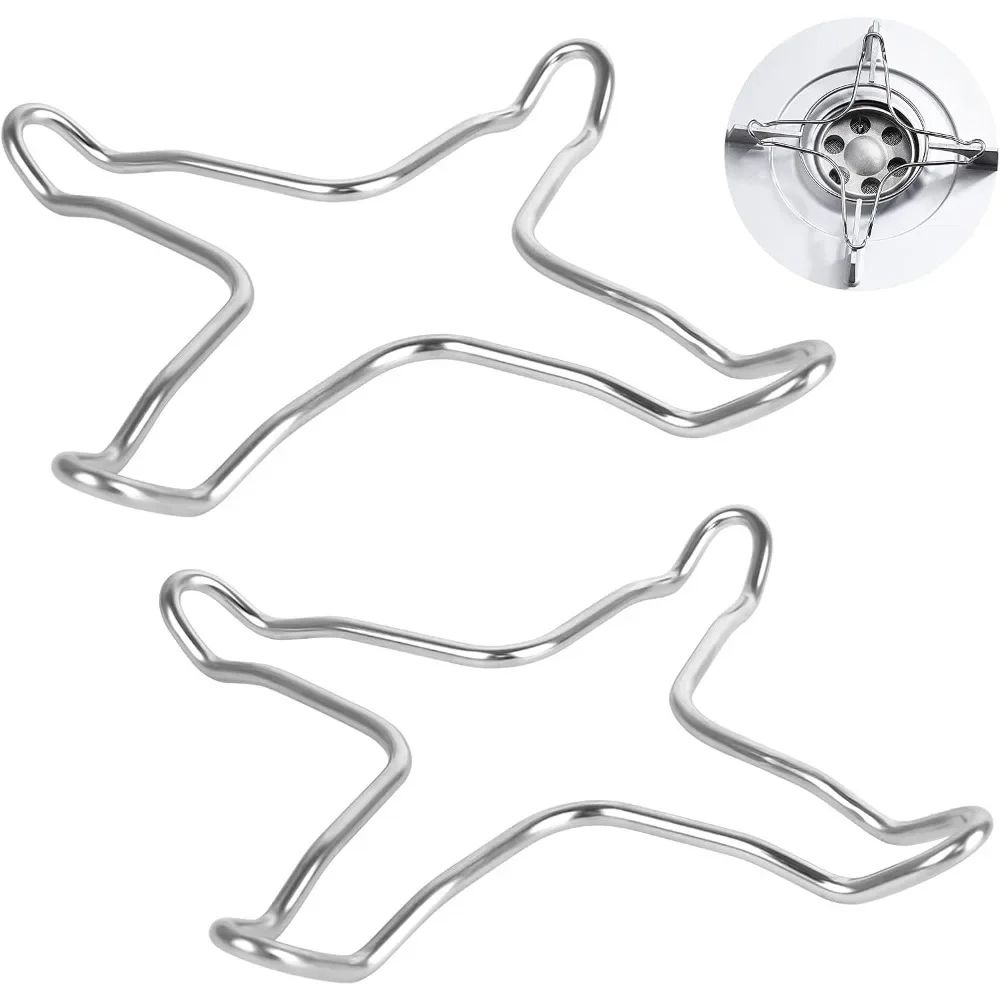 Stainless Steel Gas Stove Support Stand for Small Pots and Heat Diffusion