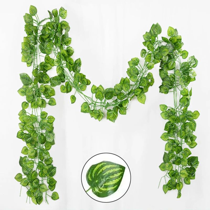 Artificial Ivy Vine Garland Hanging Green Leaves Decor for Home and Event Styling