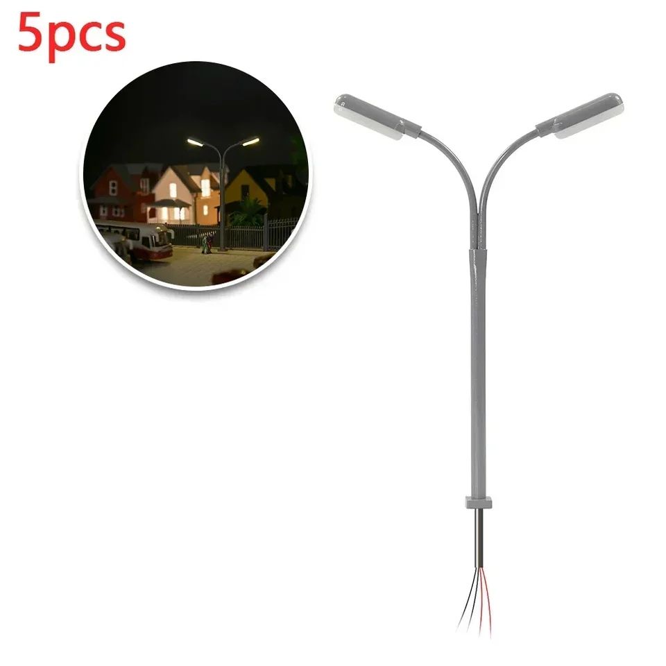 Mini Model Lighting Mini LED Street Lamp Model Train and Dollhouse Lighting Set | Inspire ...