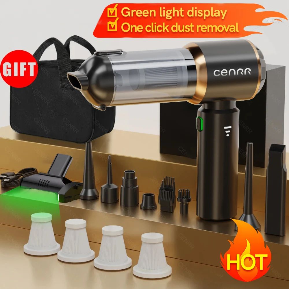 TurboClean Flex Portable Car Vacuum and Air Blower