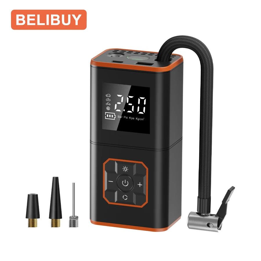 AirDrive Compact Portable Tire Inflator Pump